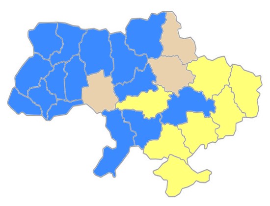 election-oblast-map-1999-first-round